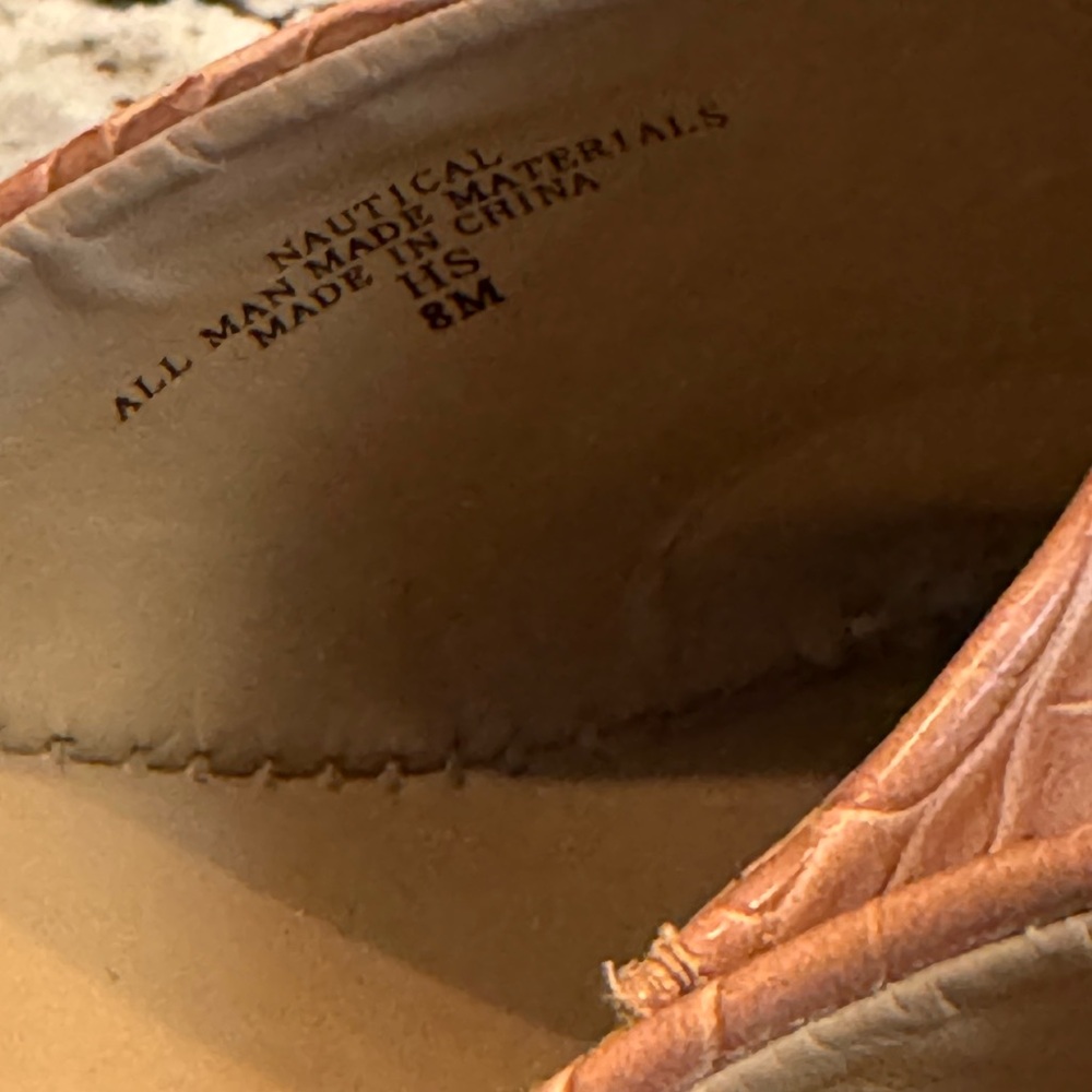 Charles David Tan Croc-Embossed Espadrille Mule - Picture 5 of 7